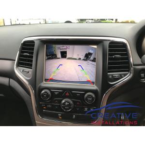 Grand Cherokee Integrated Reverse Camera