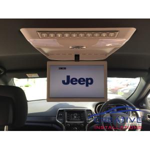 Grand Cherokee Roof DVD player