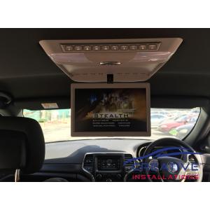 Grand Cherokee Roof DVD player