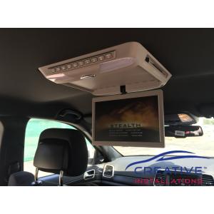 Grand Cherokee Roof DVD player