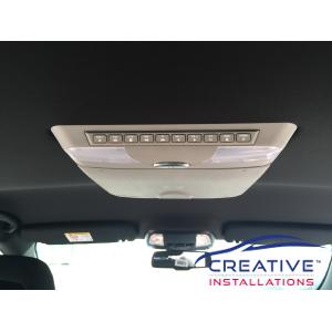 Grand Cherokee Roof DVD player