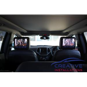 Grand Cherokee Headrest DVD Players