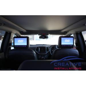 Grand Cherokee Headrest DVD Players