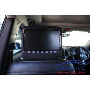 Grand Cherokee Headrest DVD Players