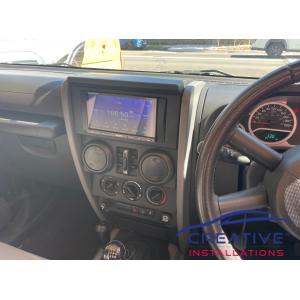 Wrangler Sony XAV-AX5000 Head Unit