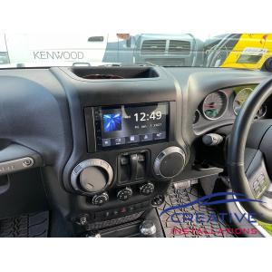 Wrangler Kenwood DMX5020S Head Unit