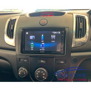 Cerato Kenwood Car Stereo Upgrade