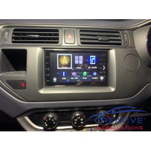 Kia Rio JVC Car Stereo Upgrade