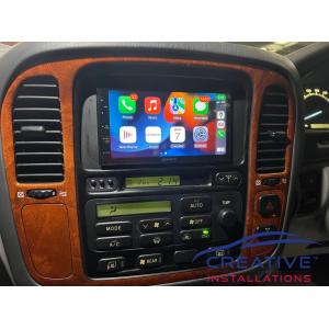 Lexus LX470 Kenwood DMX5020S Head Unit