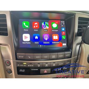 LX570 Apple CarPlay Upgrade