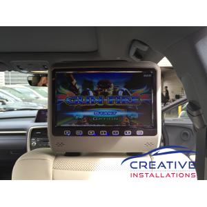 RX 450h Headrest DVD Players