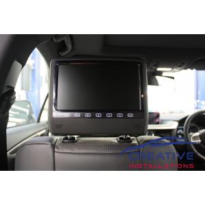 RX 350 Headrest DVD Players