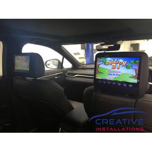 RX 350 Headrest DVD Players