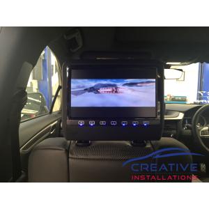 RX 350 Headrest DVD Players