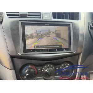 BT50 Ute Kenwood DMX7525S Car Stereo