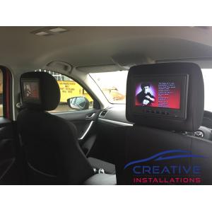 CX-5 Headrest DVD Players