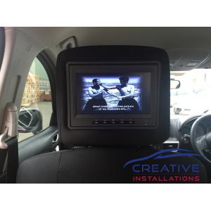 CX-5 Headrest DVD Players