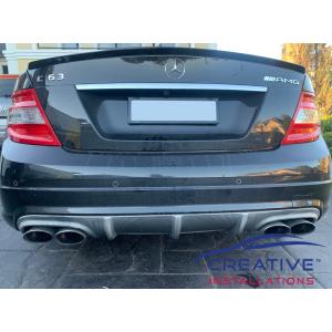 C63 AMG Reverse Camera