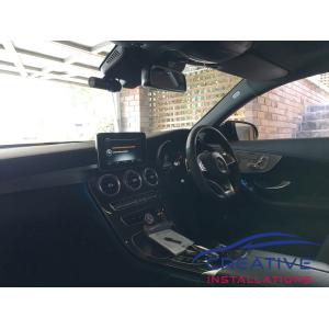 AMG C63S BlackVue DR900S Dash Camera