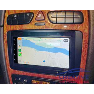 CLK500 Head Unit Upgrade