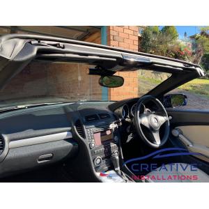 SLK350 dash cam installation Sydney