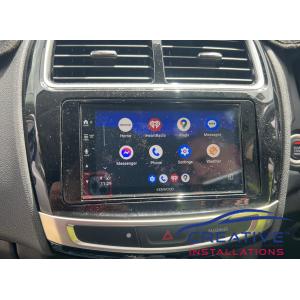 ASX Kenwood car stereo upgrade