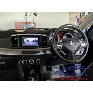 Lancer Sony Car Radio Upgrade