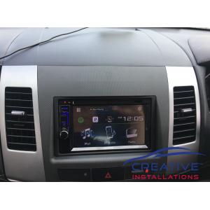 Outlander Car Stereo Upgrade