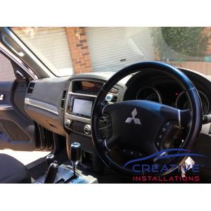 Pajero Alpine GPS Navigation System