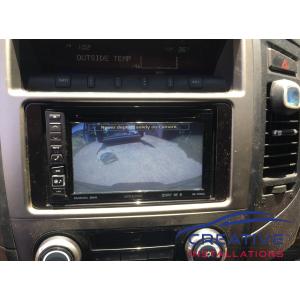 Pajero Reversing Camera