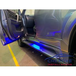 Pajero LED Side Step Lighting