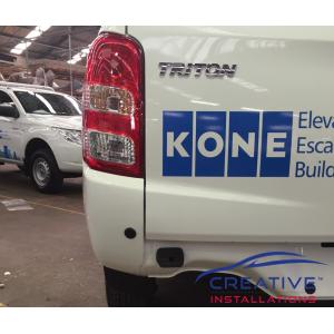 Triton rear sensors