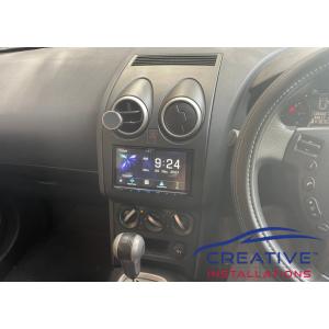 Dualis Head Unit Upgrade