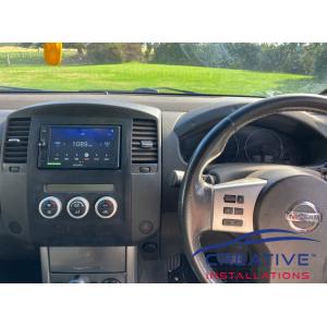 Navara Sony Car Stereo Upgrade