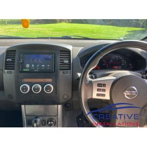 Navara Sony Car Radio Upgrade