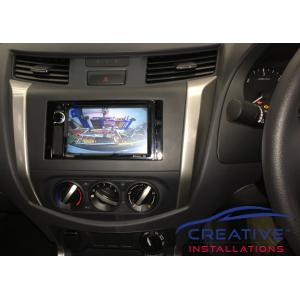 Navara Clarion Reverse Camera