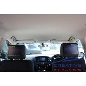 Pathfinder Headrest DVD Players