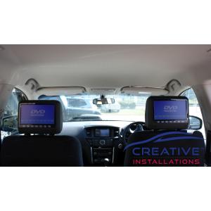 Pathfinder Headrest DVD Players