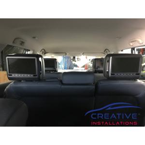 Pathfinder Headrest DVD Players