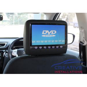 X-Trail Headrest DVD Players