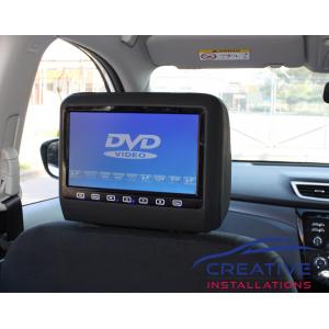 X-Trail Headrest DVD Players