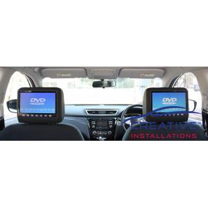 X-Trail Headrest DVD Players