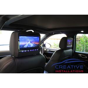 Cayenne Headrest DVD Players