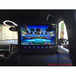 Cayenne Headrest DVD Players