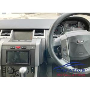 Range Rover car stereo upgrade
