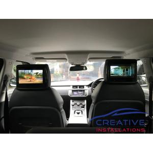 Range Rover Evoque 9" Headrest DVD Players