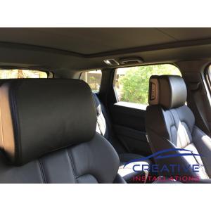 Range Rover Headrest DVD Players