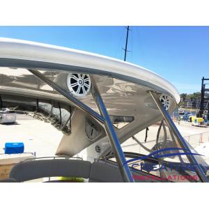 Regal 3760 KICKER KMTES Tower Enclosure + Marine Speakers