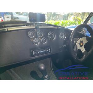 Shelby Cobra Replica Car Stereo Upgrade