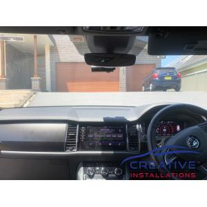 Kodiaq BlackVue DR750X Dash Cameras